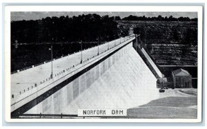 c1940's Norfork Dam Mountain Home Arkansas AR Unposted Vintage Postcard