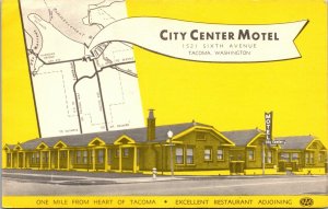 Postcard City Center Motel in Tacoma, Washington~136520
