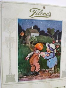 Halloween Postcard Filene's Department Store Boston Sanford Knapp Curtis Vintage