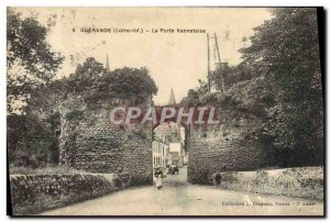 Old Postcard Guerande La Porte Vannetalse