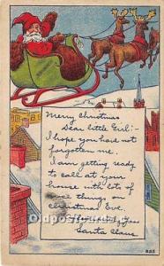 Santa Claus Christmas 1908 