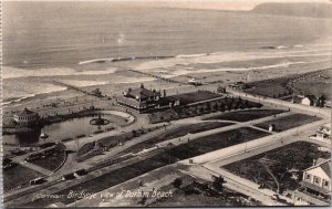 South Africa Birds Eye View of Durban Beach Vintage Postcard C040