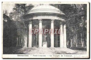 Old Postcard Petit Trianon Versailles The Temple of Love