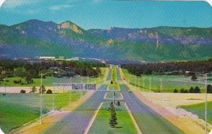 Colorado Colorado Springs North Entrance Drive United States Air Force Academy