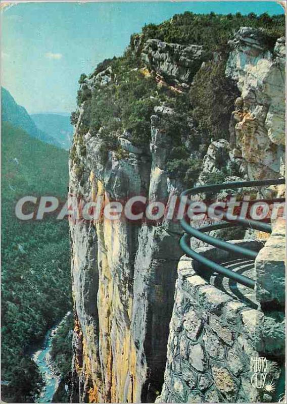 Postcard Modern Haute Provence Verdon Gorge One of the world's most magnifice...