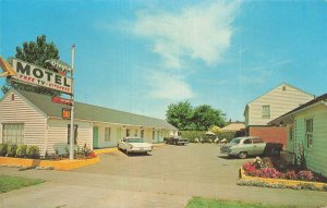 PORTLAND OR~OREGON MOTEL-ROUTE 99W-1950-60s AUTOMOBILES  POSTCARD 1910s