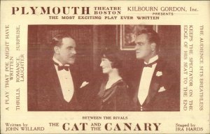 Actors CAT & THE CANARY Plymouth Theatre Boston MA John Willard PC #2