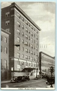 1938 The Madison Apartment Hotel Baltimore Maryland MD Newtown PA Postcard 