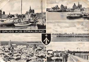 B55077 Stralsund ship bateaux  germany