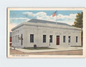 Postcard Post Office Keene New Hampshire USA