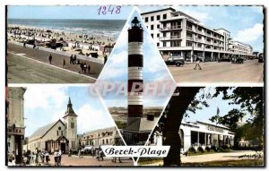 Old Postcard Berck beach