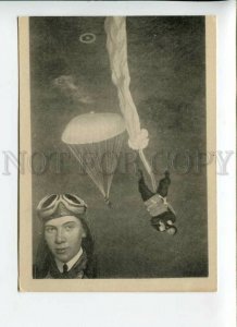 3170232 AVANT-GARDE Parachutism AFANASIEV Parachute Old RARE