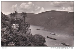 RP: Castle on Rhein River, Germany , PU-1963