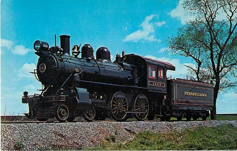 Pennsylvania  Railroad  now Strasburg Railroad #1223, Chrome
