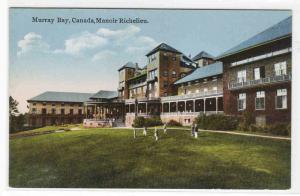 Manoir Richelieu Murray Bay La Mabaie Quebec Canada 1910c postcard