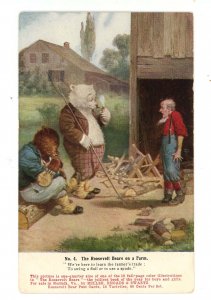 Roosevelt Bears   (Stern, First Series, 1906. No. 4) On a Farm