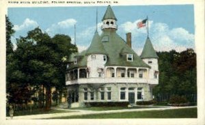 Maine State Building in South Poland, Maine