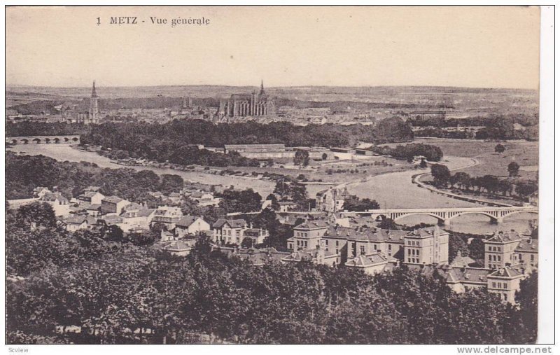 METZ, Vue generale, Lorraine, France, 00-10s