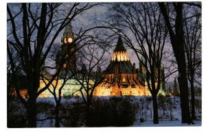 Parliament Buildings Illuminated, Ottawa, Ontario