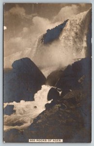 RPPC Rocks of Ages   Real Photo Postcard  1910