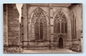 RPPC LEDBURY Church North Transept Herefordshire England UK Postcard