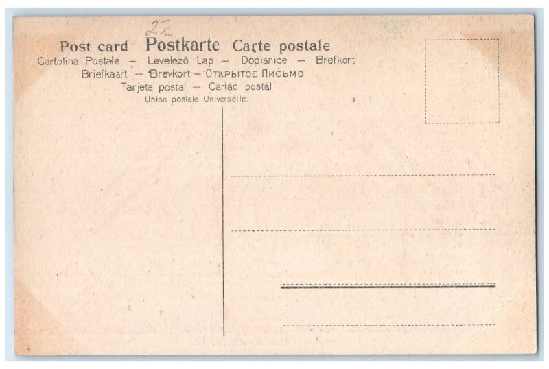 c1920's Greenwood Inn & Restaurant Dirt Road Pathway Evanston Illinois  Postcard