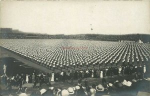  Czech Republic, Prague (Praha), Sokol Gymnastics Exhibition, RPPC