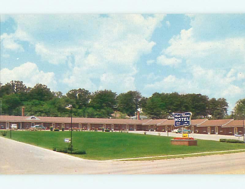 Unused Pre-1980 OLD CARS & WEST PLAINS MOTEL West Plains Missouri MO s4146