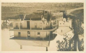 C-1910 Farmers Rural life Horse House RPPC Photo Postcard 22-5300