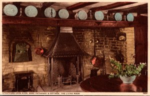 England Stratford Upon Avon Anne Hathaway's Cottage The Living Room