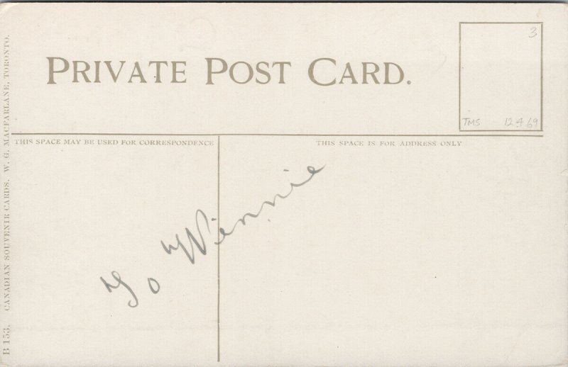 CPR Railway Tracks Winnipeg MB Manitoba Canadian Pacific Macfarlane Postcard E94
