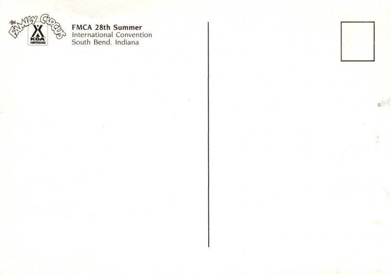 FMCA 28th Summer Convention,South Bend,IN Advertising BIN