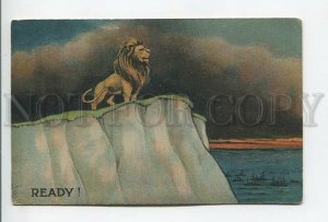 461244 WWI Great Britain British Lion looks ship squadron posted Canada WAR TAX