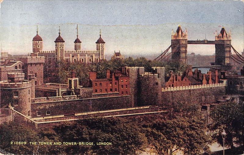uk4181 tower and tower bridge london  uk