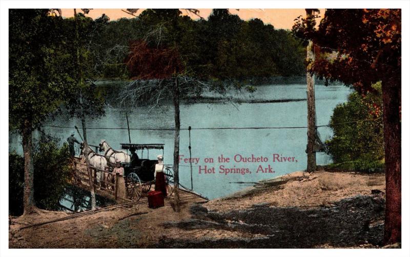 19116  AR  Hot Springs  Ferry on Oucheto River