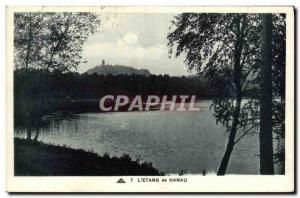 Old Postcard L & # 39Etang Hanau