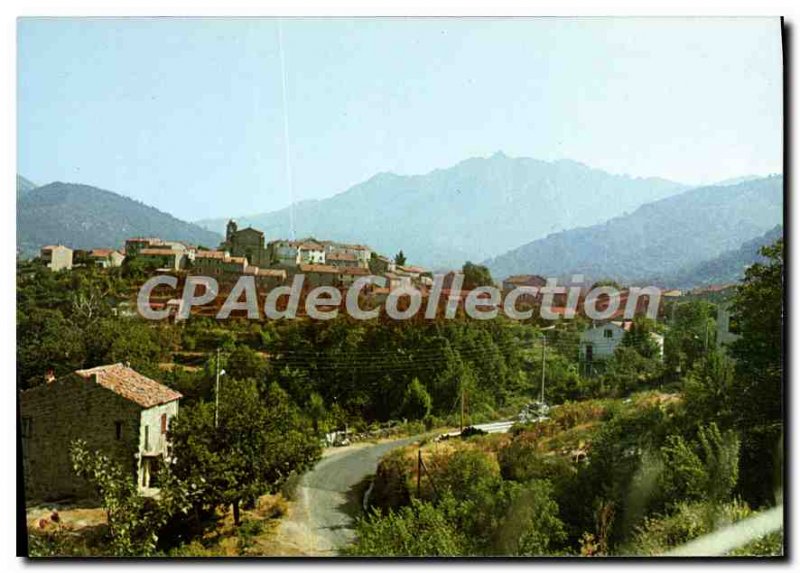 Postcard Modern Charm And Colors Of Corsica Cozzano