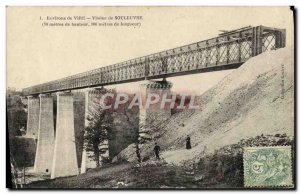 Old Postcard Vire surroundings Viaduct Souleuvre