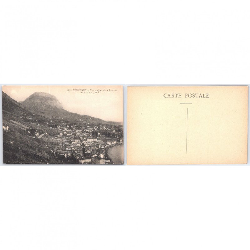 Postcard Grenoble Vue Générale de la Tronche et le Saint-Eynard