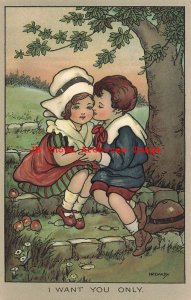 6 Postcards Set, Florence Hardy, Faulkner No 1408, Children in Love, Romance