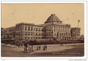 SPRINGFIELD, Ohio, PU-1910; New High School