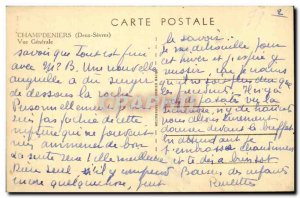 Champdeniers - Vue Generale - Old Postcard