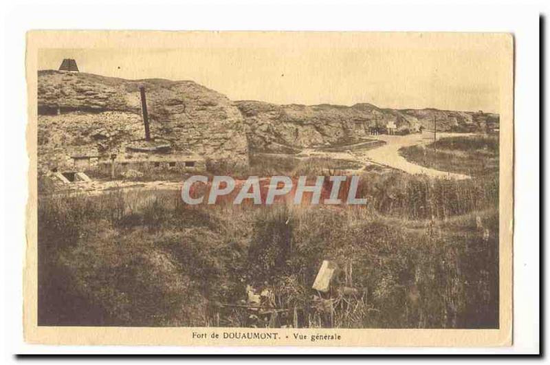 Old Fort Douaumont Postcard General view