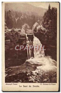 Old Postcard Le Saut Du Doubs