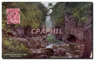 Old Postcard Fairy Glen Bettws Y Coed