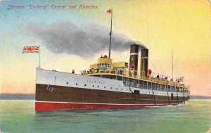 Steamer Turbinia Toronto to Hamilton Canada 1909 postcard