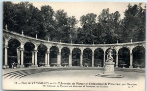 M-26559 The Colonnade and Abduction of Proserpine Versailles Park Versailles ...