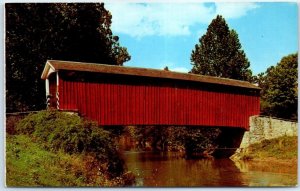 M-83780 Johnson's Mill Bridge Greetings From The Penna Dutch Country PA