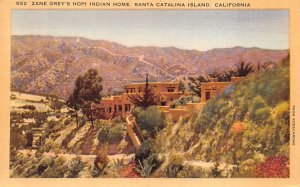 Zane Grey's Hopi Indian Home Santa Catalina Island CA