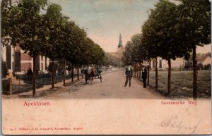 Netherlands Apeldoorn Soerenseweg Vintage Postcard 09.47